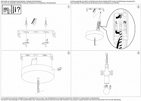Подвесной светильник Ideal Lux Plumber PLUMBER SP1 VINTAGE