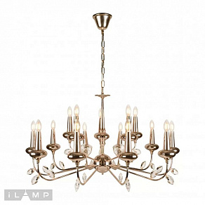 Подвесная люстра iLamp Dames 1020-10+5 GD