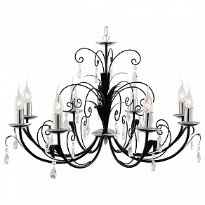 Подвесная люстра Arte Lamp Romana A1742LM-8BK