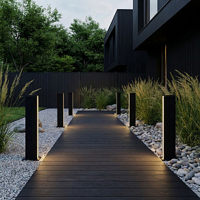 Наземный высокий светильник Elektrostandard Flat 1538 TECHNO LED