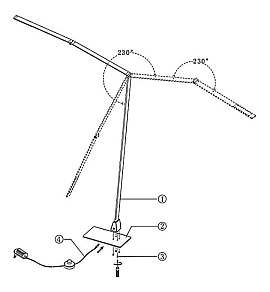 Торшер Globo Estelar 58230AS