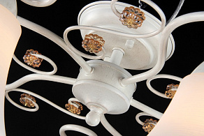 Люстра на штанге Maytoni Bell TOC011-05-W