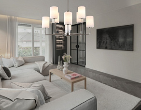Люстра на штанге Ambrella Light HIGH LIGHT LH56213