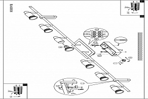 Спот Eglo Eridan 90836
