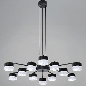 Подвесная люстра Reluce  19490-0.4-6+6 Black