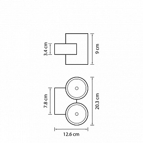 Накладной светильник Lightstar Paro LED 362694
