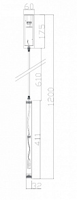 Подвесной светильник Freya Telescope FR5168PL-L3B