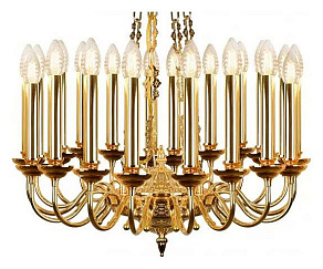 Подвесная люстра iLamp Louvre MD8551-20 GD