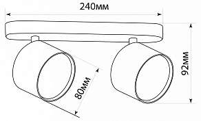 Спот Feron Barre 41476