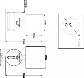 Бра Moderli Katar V2620-1W