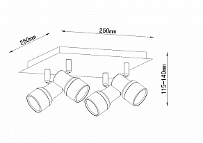 Спот Lucide Sirene-Led 17948/20/31