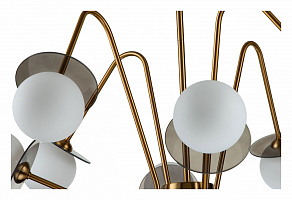 Люстра на штанге Indigo Jazz 11020/8R Brass