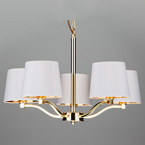 Подвесная люстра Eurosvet Felicia 70073/5 золото