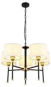 Подвесная люстра Arte Lamp Jamie A4090LM-5BK