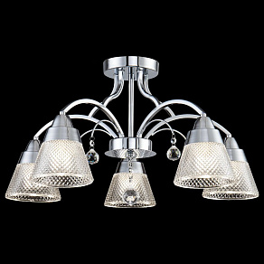Люстра на штанге Freya Enrica FR2011CL-05CH