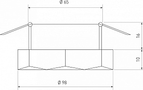 Встраиваемый светильник Elektrostandard 8020 8020 MR16 SL