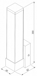 Светильник на штанге Elektrostandard Jimy MRL LED 1110