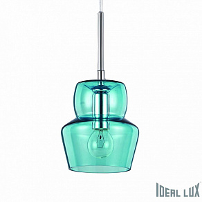 Подвесной светильник Ideal Lux Zeno ZENO SP1 SMALL AZZURRO