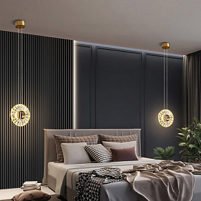 Подвесной светильник Imperiumloft Godiva Brass godiva01