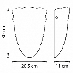 Накладной светильник Lightstar Murano 603620