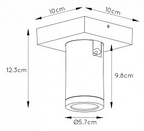 Спот Lucide Taylor 09930/05/30