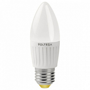 Лампа светодиодная Voltega Ceramics E27 7Вт 2800K 5717