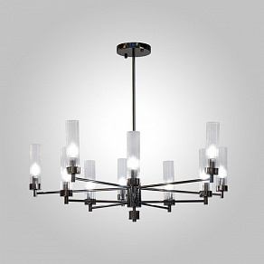 Люстра на штанге AM-Group INDIGO INDIGO SP10 PEARL BLACK