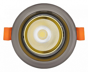 Встраиваемый светильник LUMINA DECO  LDC Y115 BK+GD
