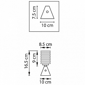 Настольная лампа декоративная Lightstar Alfa 745915