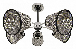 Люстра на штанге Arte Milano Napoli-320007 320007/5 CR.BK