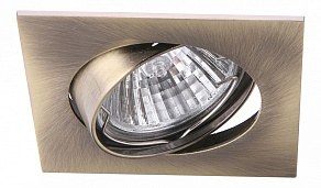 Встраиваемый светильник Arte Lamp Quadratisch A2118PL-3AB