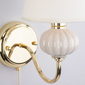 Бра Eurosvet Mella 60072/1 золото