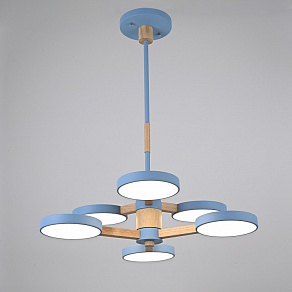 Люстра на штанге Imperiumloft TURNA Blue TURNA-DBL01