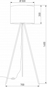 Торшер TK Lighting Umberto 16036 Umberto