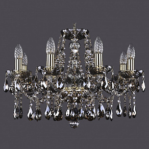 Подвесная люстра Bohemia Ivele Crystal 1413 1413/8/200/G/M731