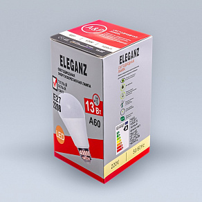 Лампа светодиодная Eleganz  E27 13Вт 3000K 1372