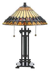 Настольная лампа декоративная Quoizel Chastain QZ-CHASTAIN-P