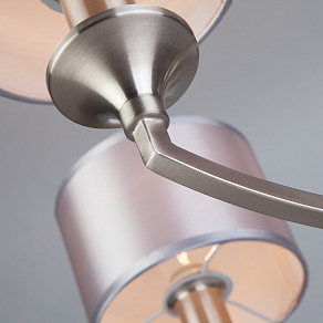 Люстра на штанге Eurosvet Diana 60067/5 сатин-никель