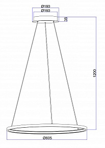 Подвесной светильник Globo Ralph 67192-29B