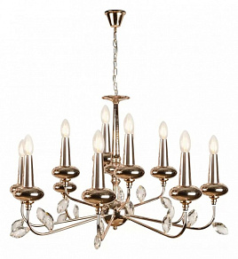 Подвесная люстра iLamp Dames 1020-8+4GD