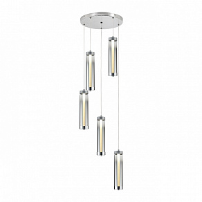 Подвесной светильник Indigo Rilucente 11061/5P Chrome