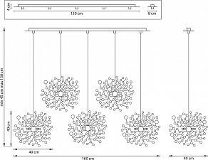 Подвесной светильник Lightstar Extra L5PL721134