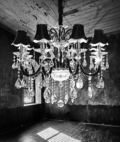 Подвесная люстра LUMINA DECO Denica LDP 66249-8 BK