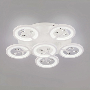 Потолочная люстра Eurosvet Albero 90142/6 белый 100W