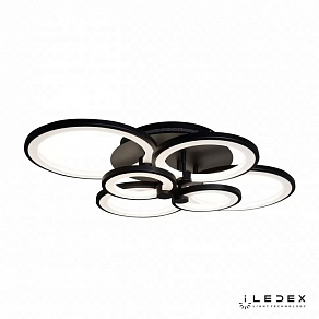 Потолочная люстра iLedex Ring A001/6 BK