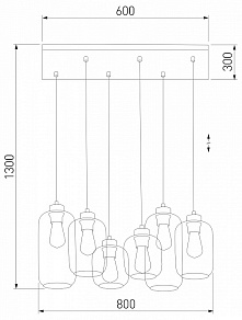 Подвесной светильник TK Lighting Marco 3328 Marco Green