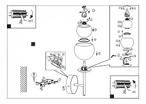 Бра Eglo Ascolese 94321