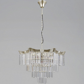 Подвесная люстра ILLUMICO LYRA IL3575-6+3PSQ-24 GD LYRA