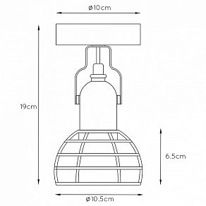 Спот Lucide Paulien 08927/01/35