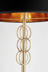 Торшер LUMINA DECO Azzaria LDF 5523 GD+BK